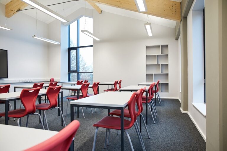 Classroom Furniture. Desks, Chairs and Shelves - Witley Jones